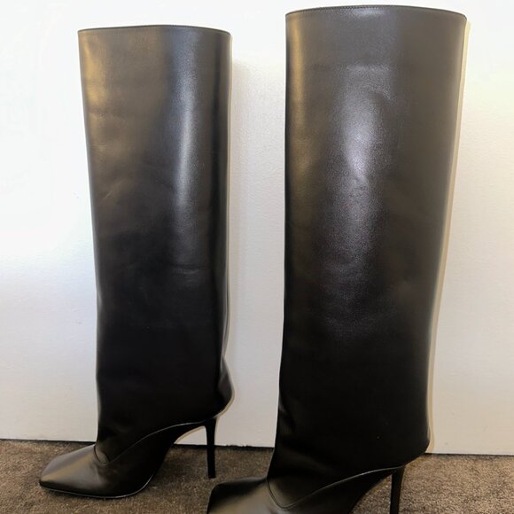 The Attico Sienna Black High Boots - Picture 2 of 8